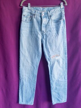 Levi’s 501 150th Anniversary Jeans Light Wash Straight Leg W27 L30